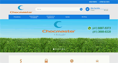 Desktop Screenshot of chocmaster.com.br